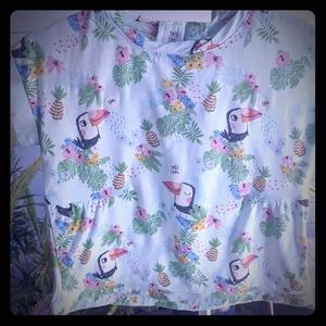 Cute ❤️ Toucan and pineapple shirt